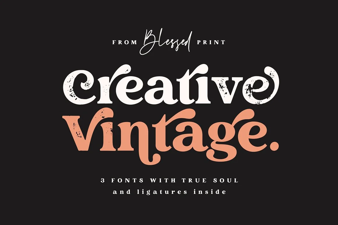 Free Creative Vintage Font Style in 2024