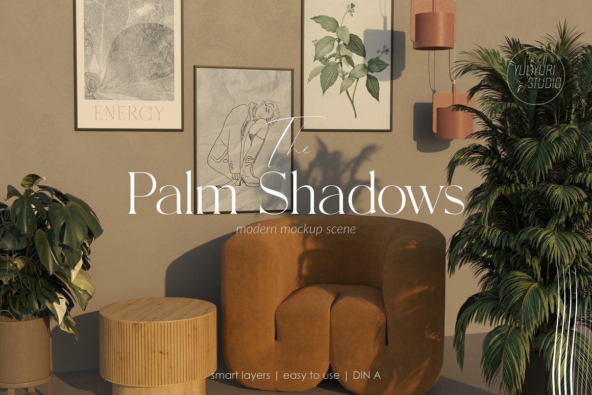 Download The Palm Shadows Mockup Set