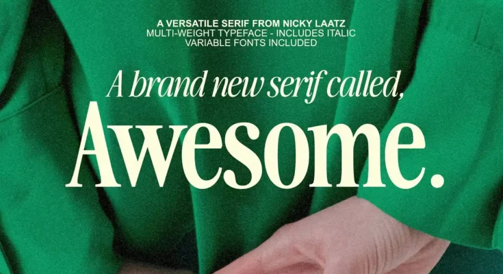 Awesome Serif Family