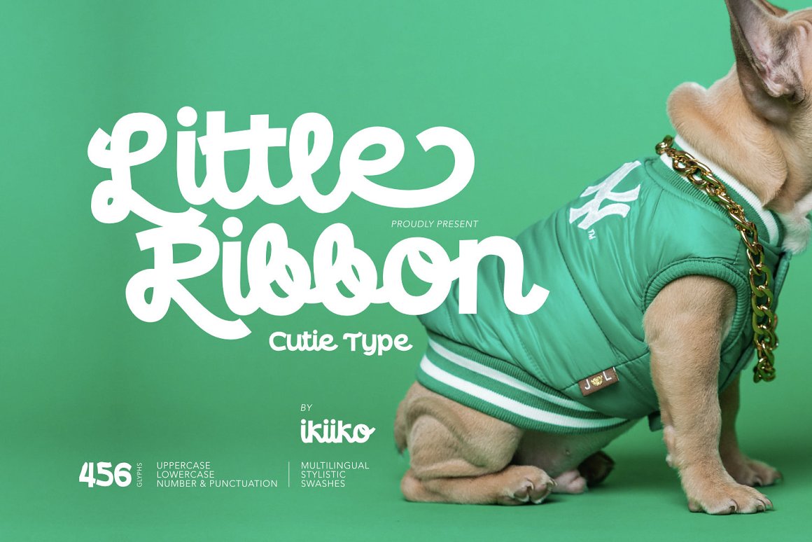 Download Bold Little Ribbon Font