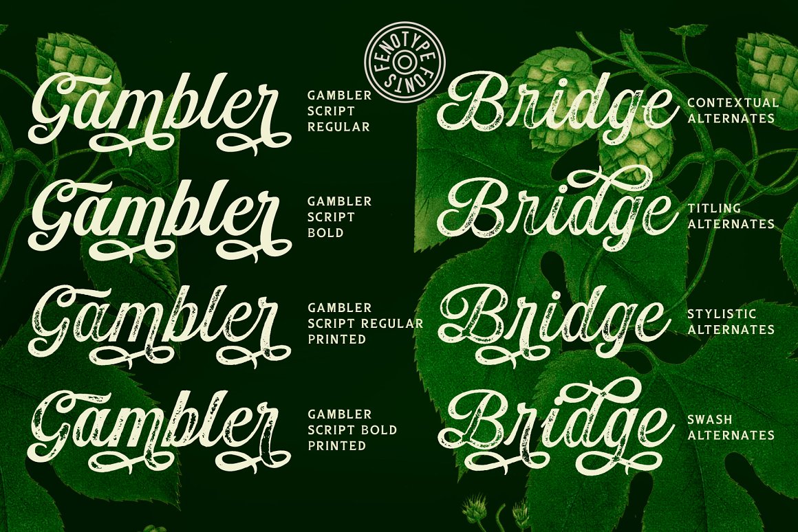 Download Gambler Script Font