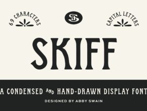 Enjoy Free Skiff Font