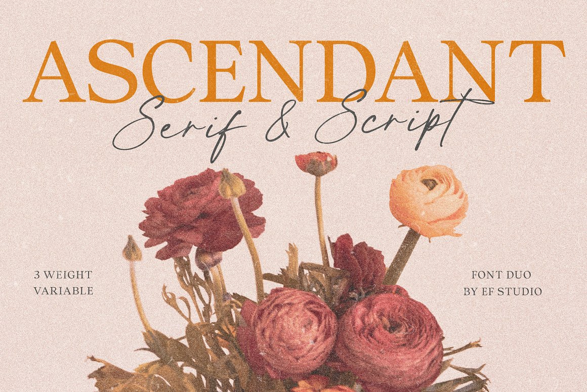 Free Download Ascendant Serif Font Duo