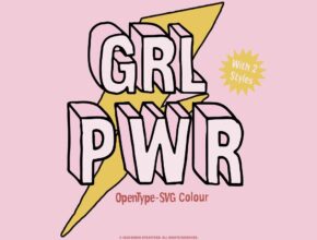 Free GRL PWR Display font Download