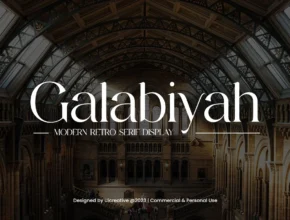 Galabiyah Font