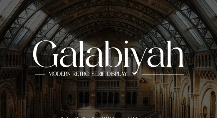 Galabiyah Font