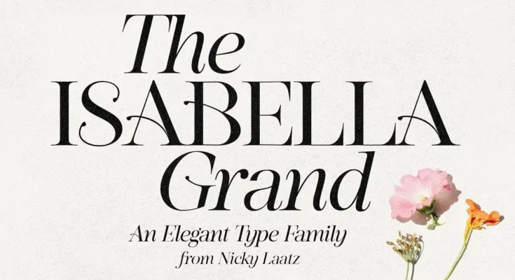 Isabella Grand Typeface