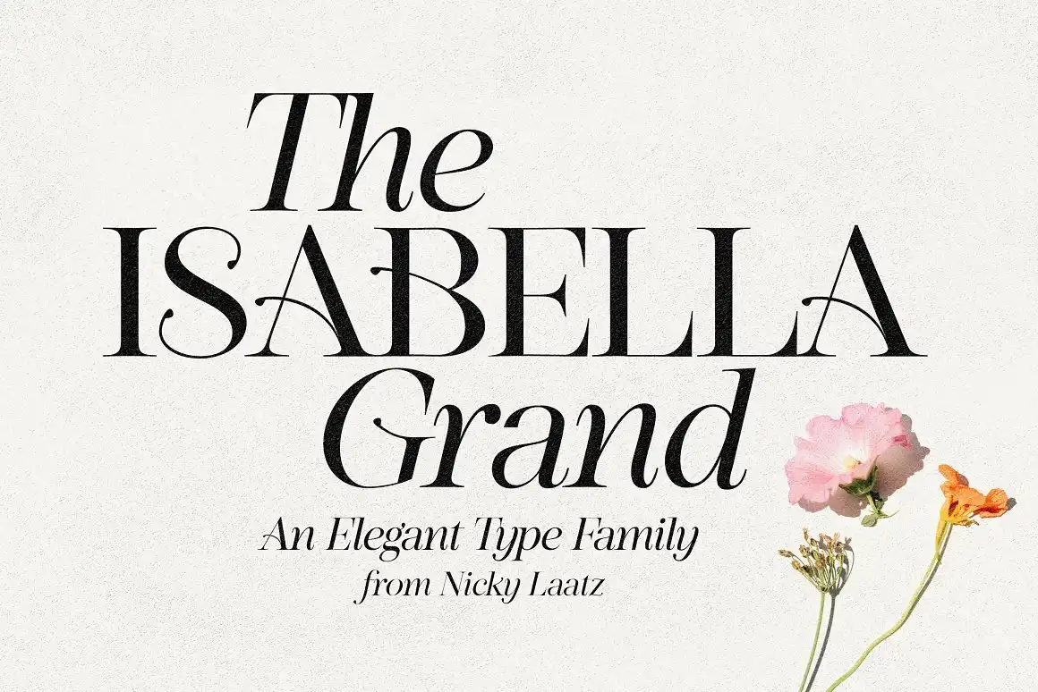 Isabella Grand Typeface