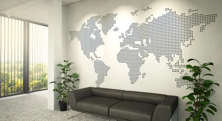 Office Wall Mockup