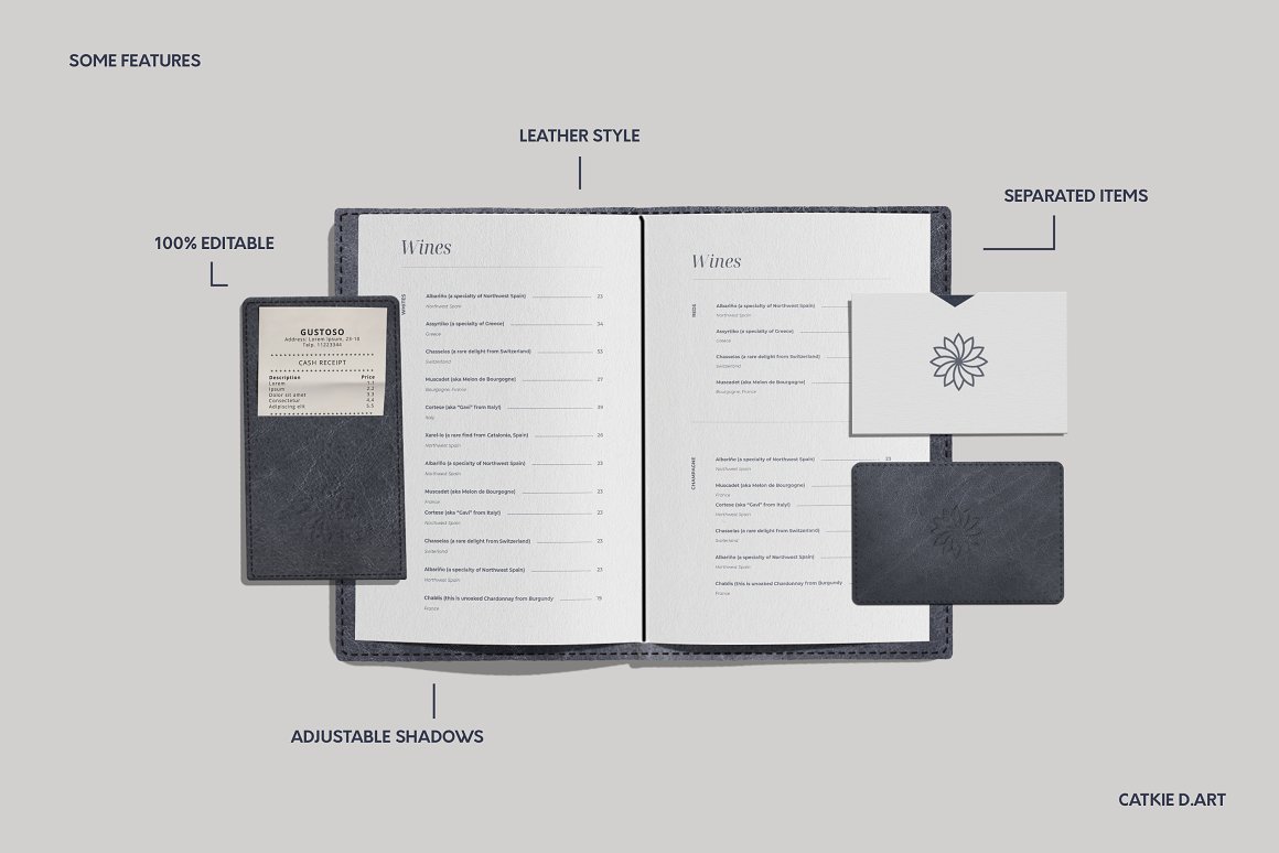 Restaurant Menu Mockup Bundle – Showcase Your Designs