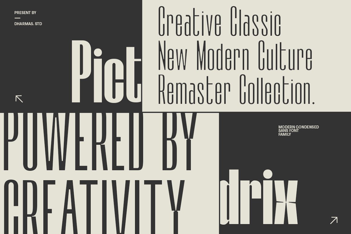 The Free Kirgina - Condensed Font Family Download 