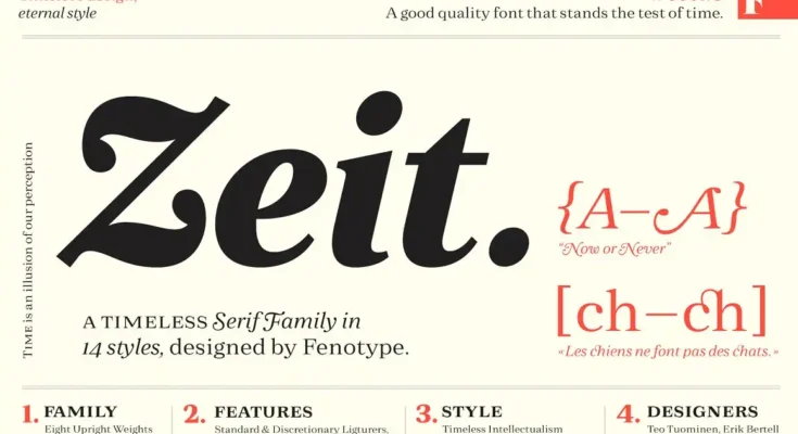 Zeit Serif Family