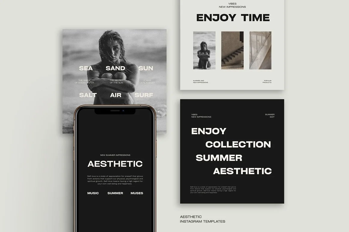 Aesthetic Instagram Templates