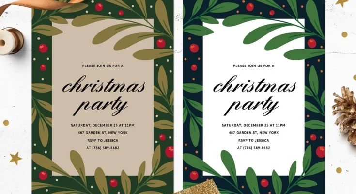 Christmas Party Invitation