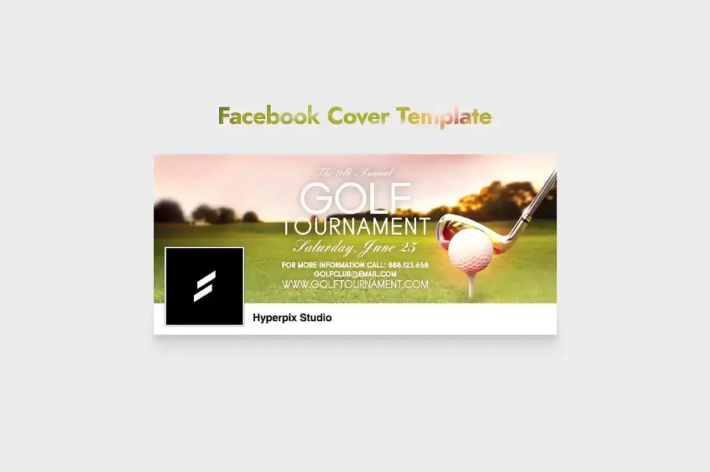 Golf tournament flyer 2