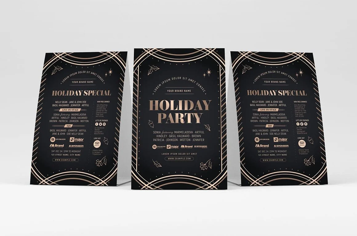 Holiday Party Templates