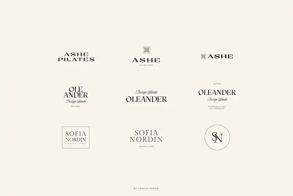 LUXURY Logos & Business Card 4