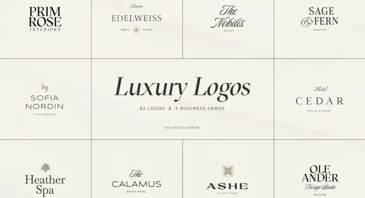 LUXURY Logos & Business Card