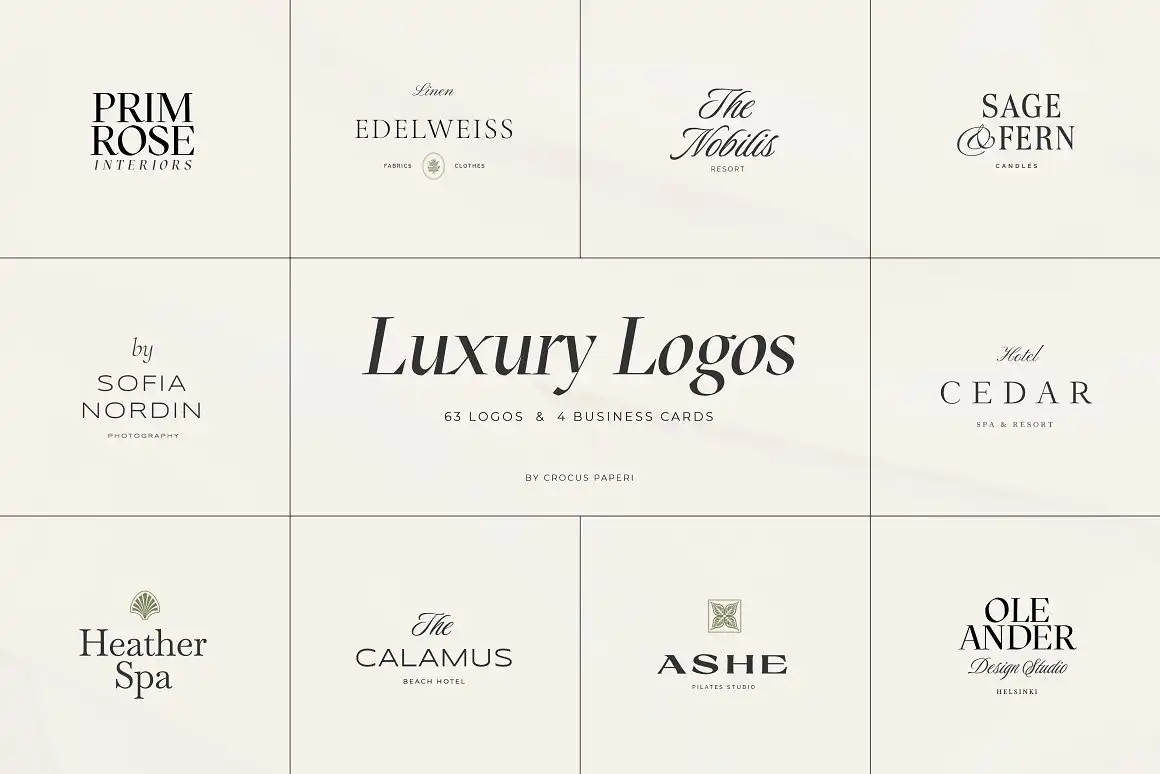 LUXURY Logos & Business Card