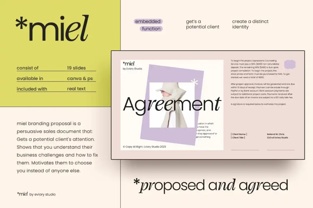 MIEL Brand Proposal 2