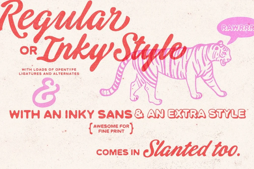 Tequila Sunrise Typeface Pack 3