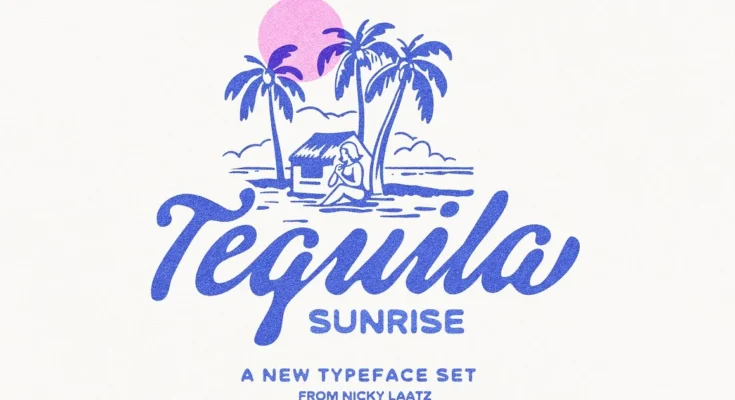 Tequila Sunrise Typeface Pack