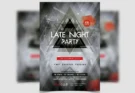 Late Night Flyer PSD